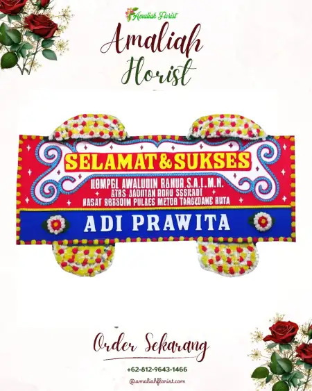 Papan Bunga Ucapan Selamat Sugihmanik